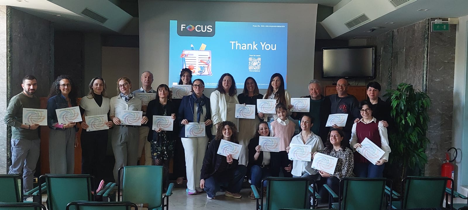 FOCUS: Transnational Project Meeting and Training in Perugia, Italy